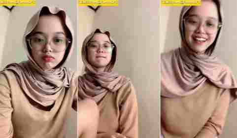 Background nonton video viral ABG Hijab Kacamata Pengin Di Ewe Sangek Parah Dood